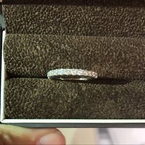 Diamond Wedding Band/Stackable